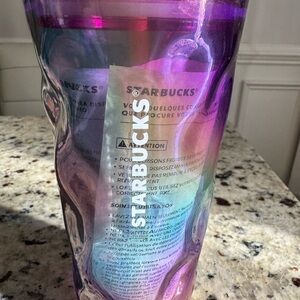 New with tags Starbucks Purple and Blue Tumbler